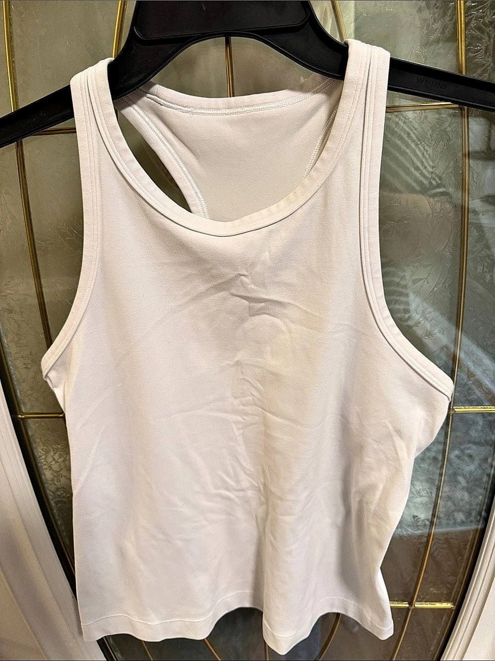 lululemon Align Waist-Length Racerback Tank Top White